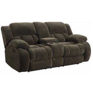 Weissman Pillow Padded Reclining Loveseat