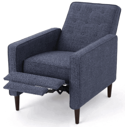 <strong>GDFStudio Macedonia Mid-Century Modern Recliner</strong>