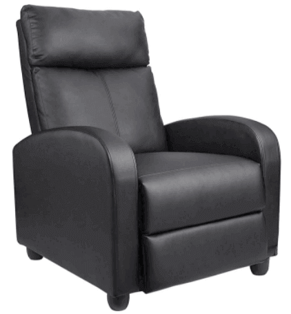 <a href="https://www.amazon.com/dp/B077N51CR2"><strong>Homall Single PU Leather Recliner</strong></a>