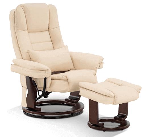 Mcombo Recliner Chair with Ottoman